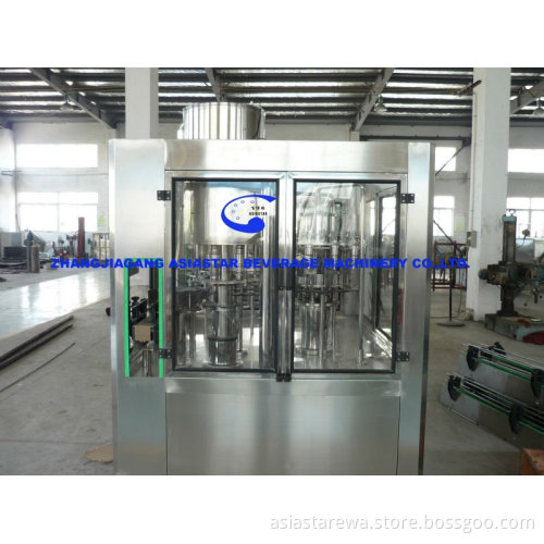 8000-10000BPH Monoblock PET bottled fruit juice making machine